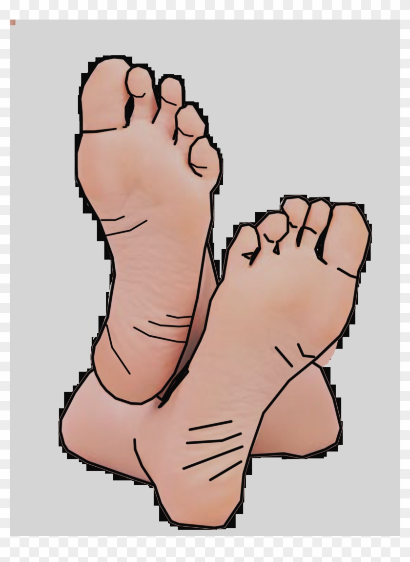 Foot Clip Art Black And White Free Clipart Images 6 - Human Feet Clipart Png #1668819