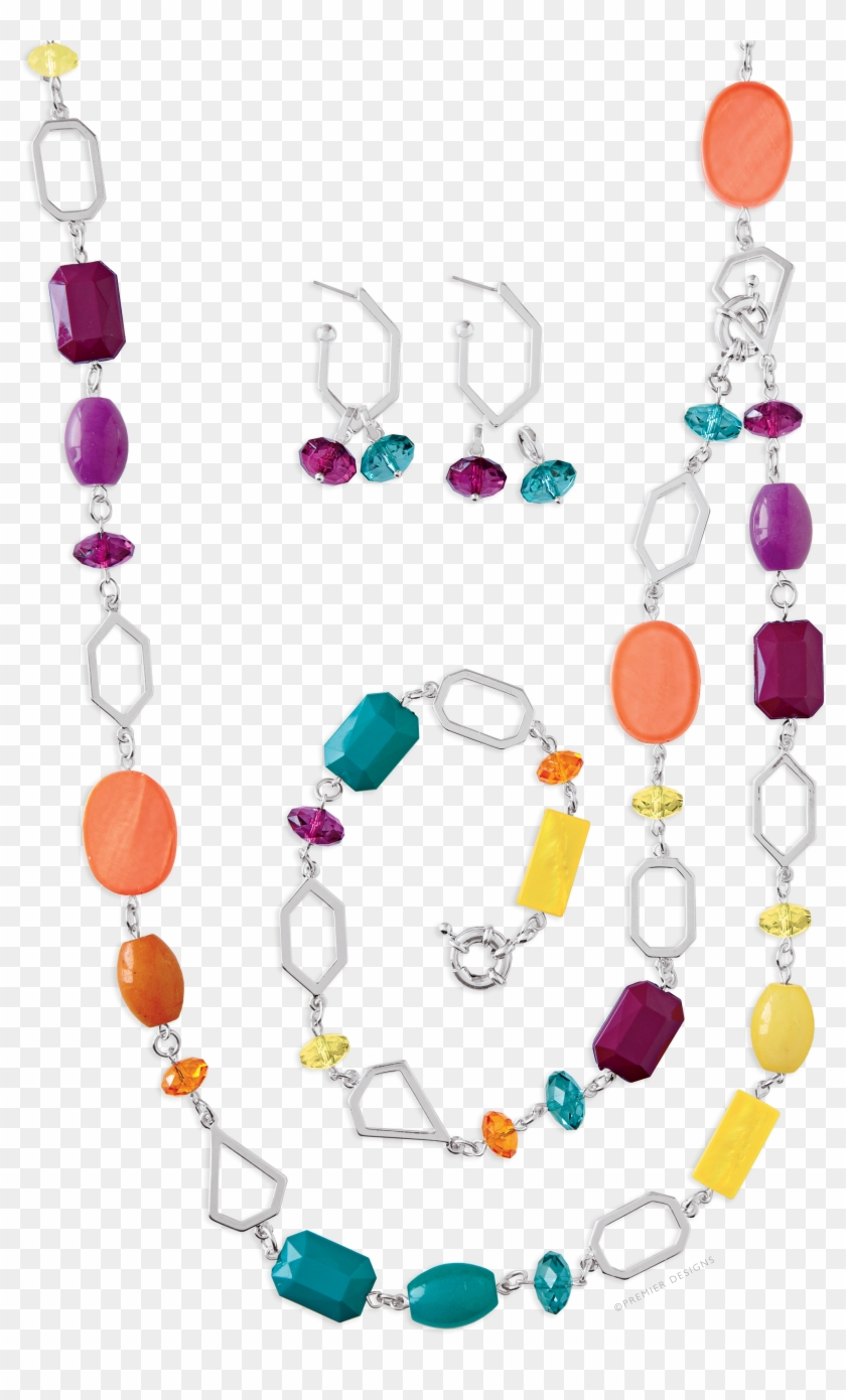 True Colors Necklace And Earrings Rebekah Snider - Bead #1668862