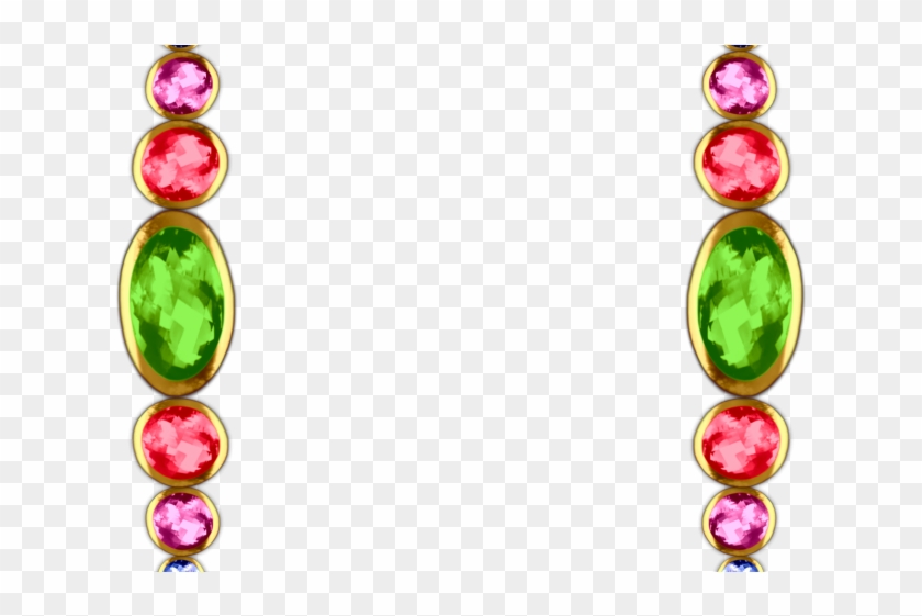 Jewelry Clipart Frame - Gemstones Frame Png Transparent #1668868