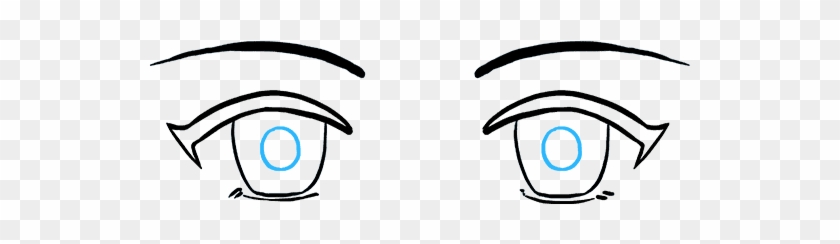 How To Draw Anime  Anime Eye Drawing Easy  Free Transparent PNG Clipart  Images Download