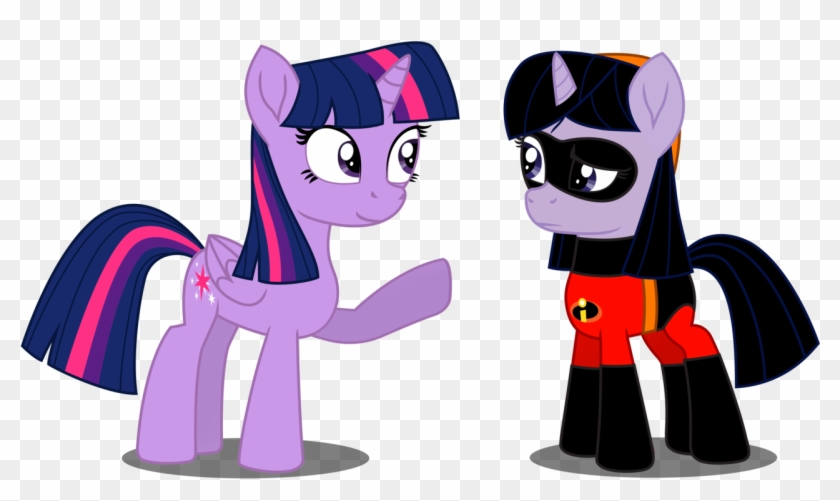 Ejlightning007arts, Ponified, Pony, Safe, Simple Background, - My Little Pony Violet Parr #1668929