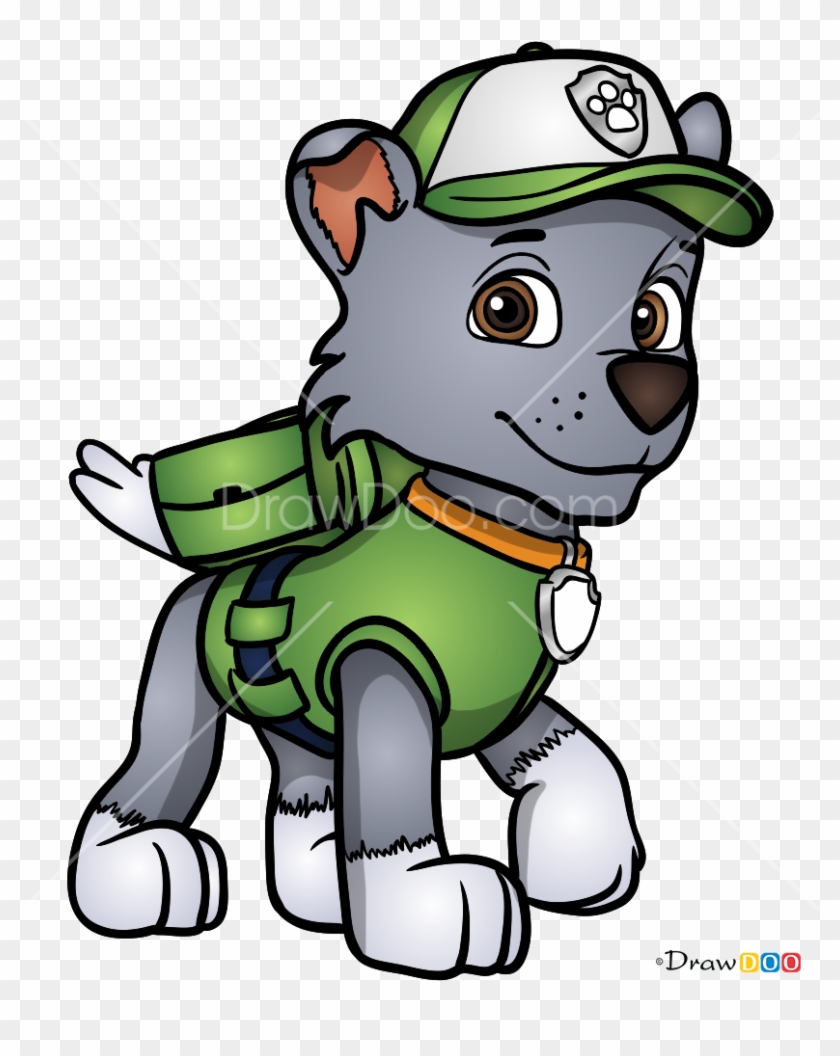 Drawing Rocky Paw Patrol #1669103