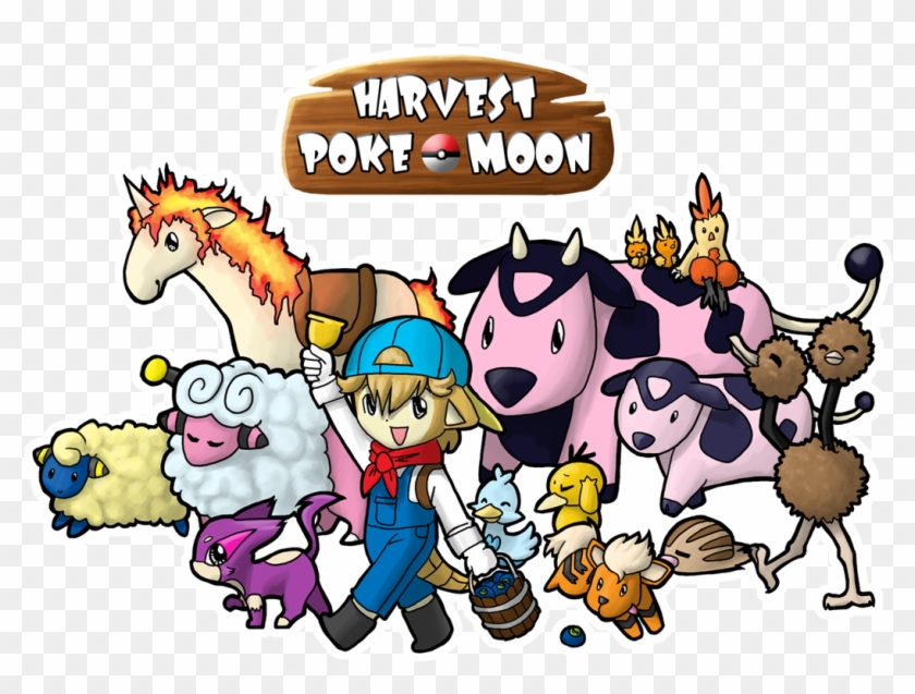 Harvest Pokemoon By K Times Two - Harvest Moon Pokemon #1669190