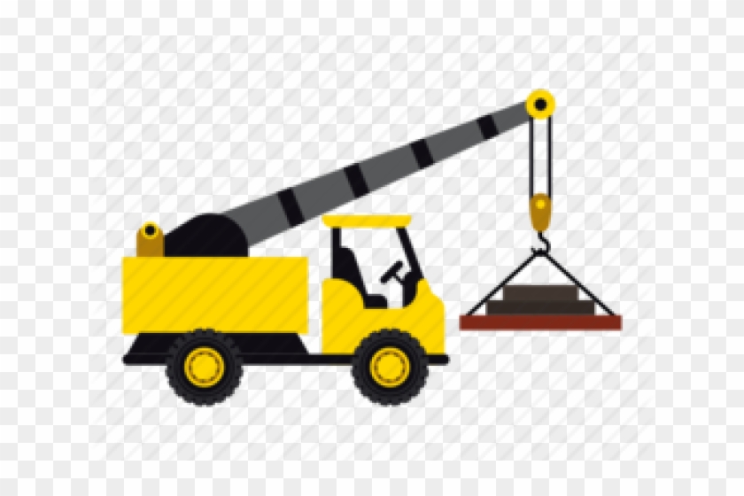 Crane Clipart Work Vehicle - Dumper Truck Icons #1669231