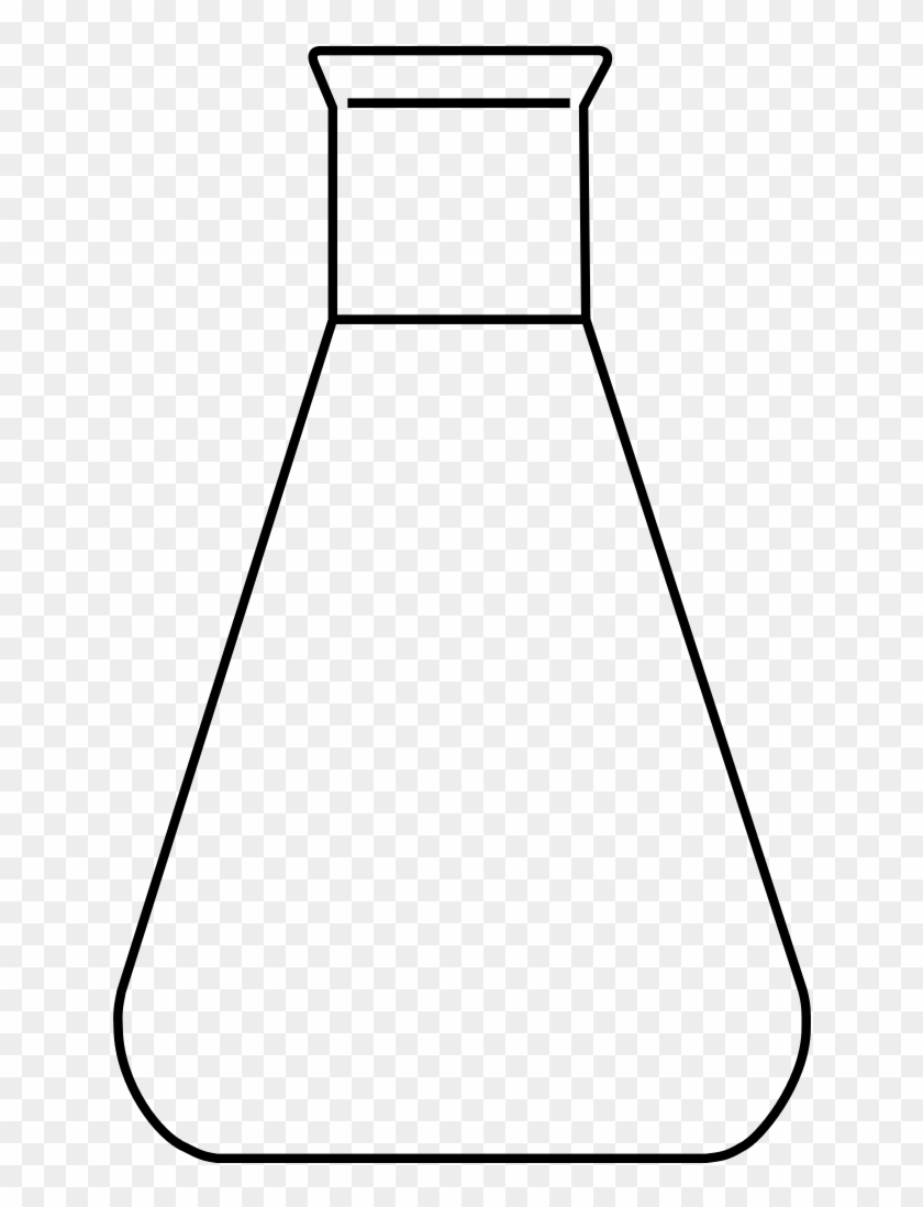 File - Erlenmeyer-flask - Svg - Erlenmeyerkolben Png #1669256