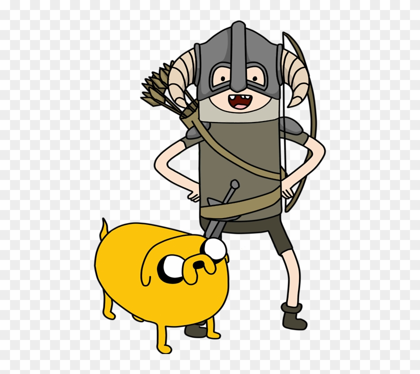 Letteth Thy Finn Slay Mighty Dragon Adventure - Adventure Time Finn Skyrim #1669394