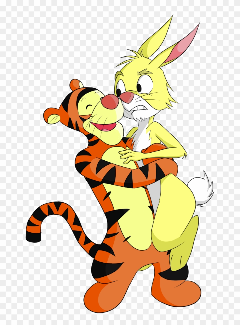 Winnie The Pooh Tigger And Rabbit #1669451