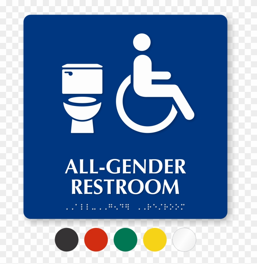 Zoom, Price, Buy - Restroom Sign #1669502