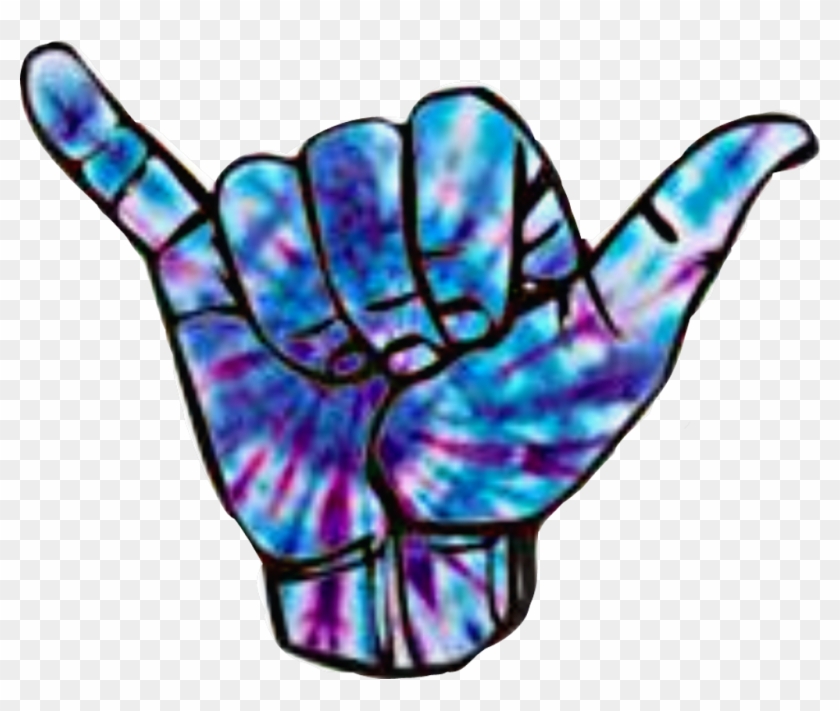 Vintage Sticker - Tie Dye Hand Sticker #1669670