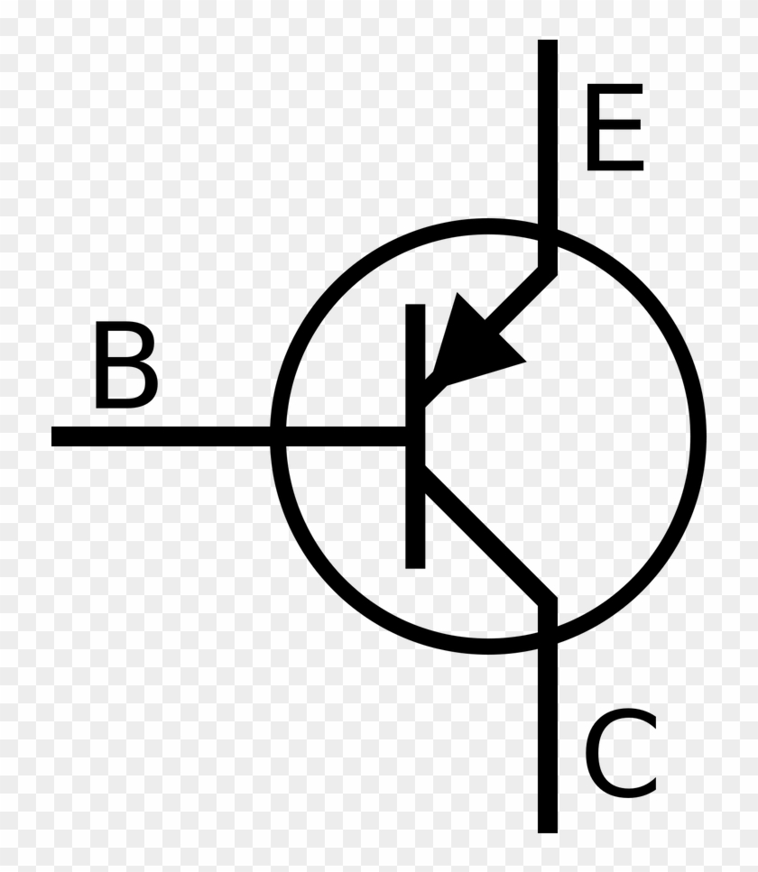 Symbol Large-size Transistor Symbol Oss Motorn - Pnp Symbol #1669806