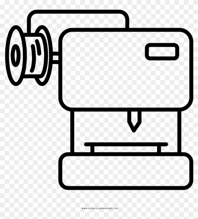 3d Printer Coloring Page - Impresora 3d Para Dibujar #1669984