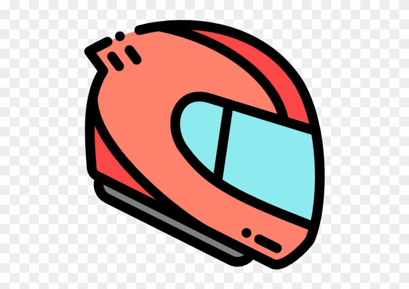 Racing Helmet Free Icon - Racing Helmet Free Icon #1670004