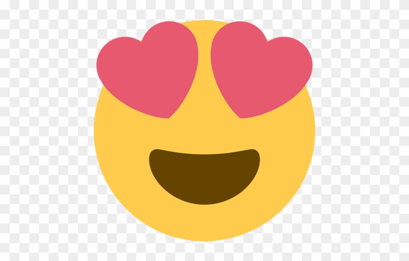 Free Png Download Heart Eyes Emoji Smiling Face Clipart - Pink Heart Eyes Emoji #1670110