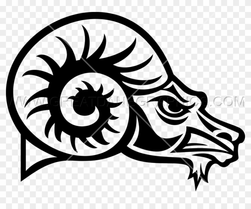 Ram Head Drawing At Getdrawings - Ram Png Vector #1670117