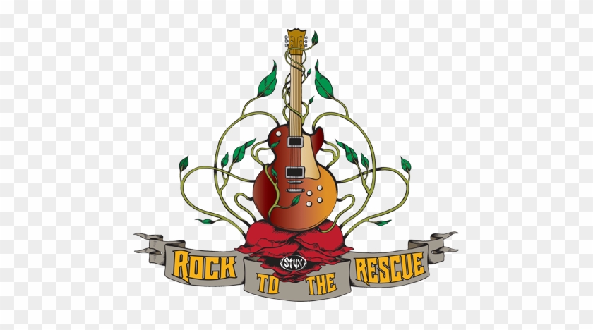 The April And May “the Midwest Rock 'n Roll Express” - Rock To The Rescue Logo #1670195