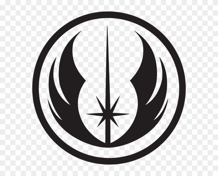 Star Wars Jedi Order Symbol Clipart Jedi Star Wars - Jedi Symbol #1670210