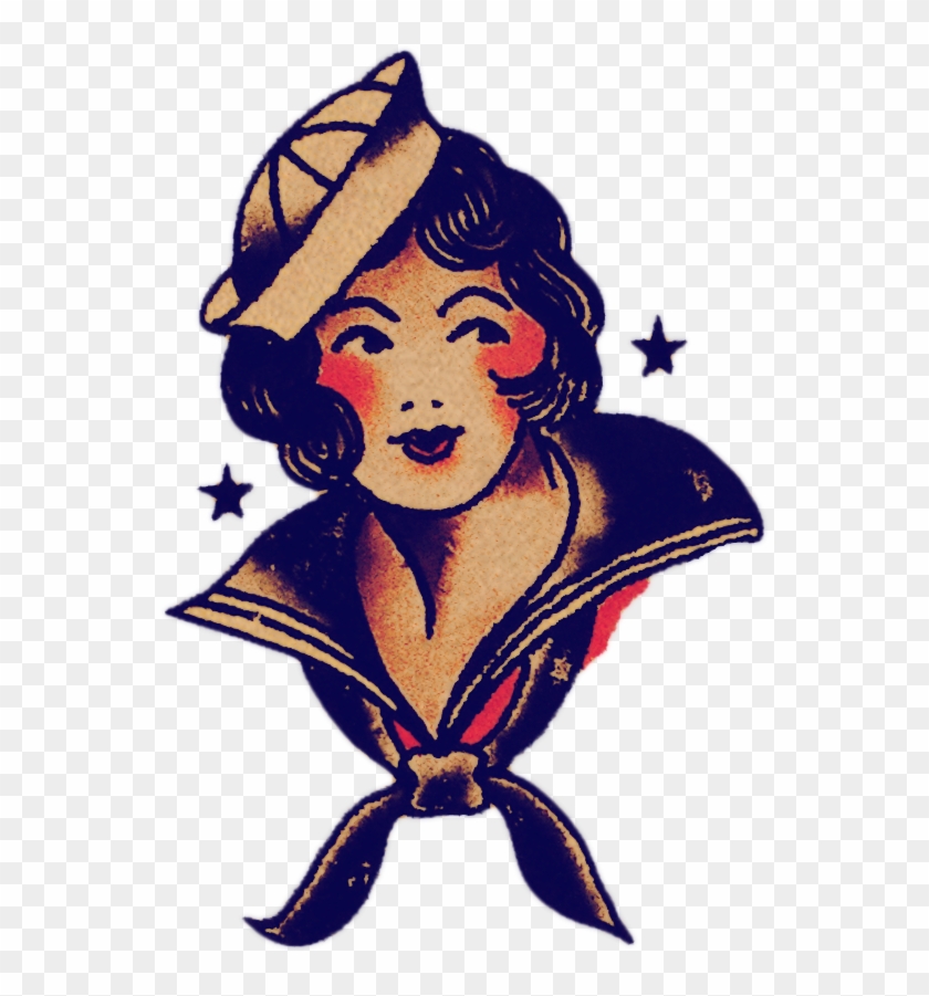 Sailor Jerry Sailor Woman - Old School Jerry Tattoo #1670404