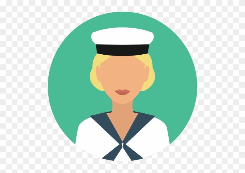 Sailor Png File - Sailor Woman Icon #1670410