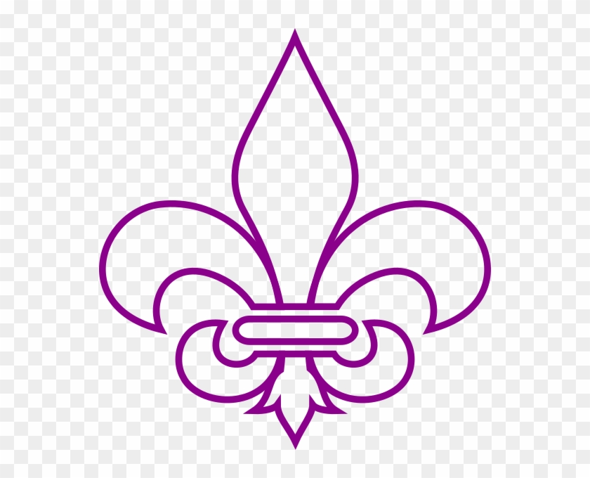 Fleur De Lis Clip Art Png #1670626