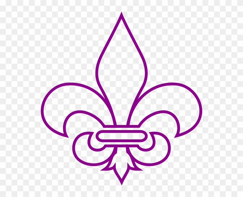 Fleur De Lis Clip Art Png #1670626