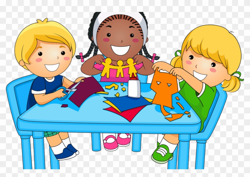 Preschool Table Activities Clipart #1670629