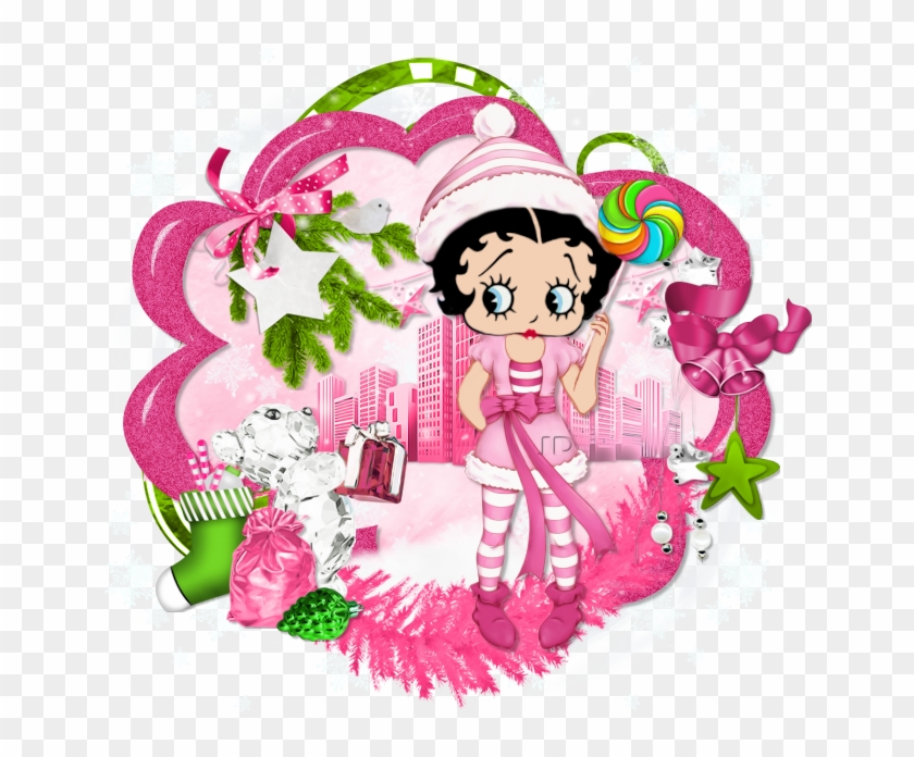 Betty Boop Pictures, Summer Wreath, Christmas 2016, - Betty Boop #1670904