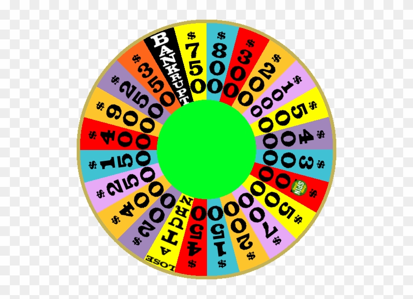 1989b Round 1 Nighttime Wheel With Free Spin By Mrentertainment - Wheel Of Fortune Wheel #1670983