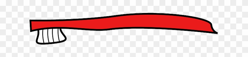 Toothbrush Clipart Straight - Cartoon Toothbrush Png #1671039