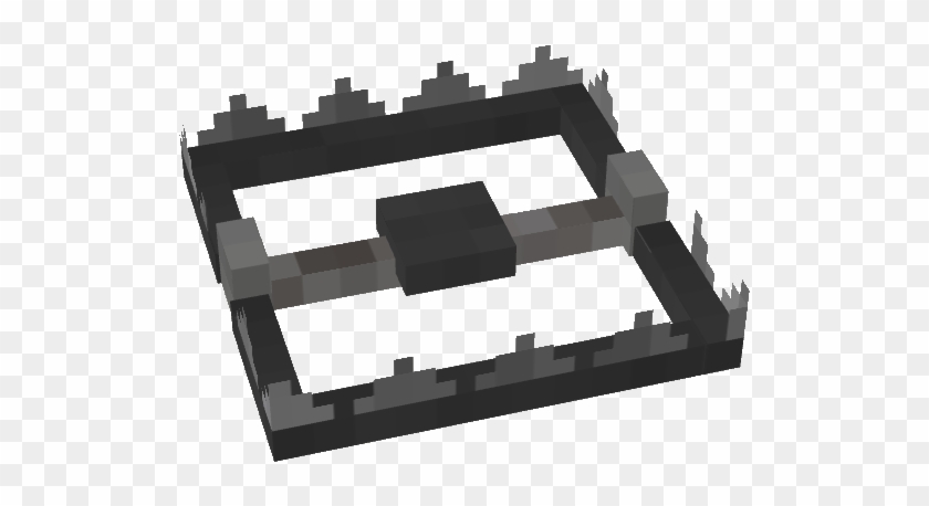 Bear Trap Png Clip Art Black And White Stock - Minecraft Bear Trap Mod #1671055