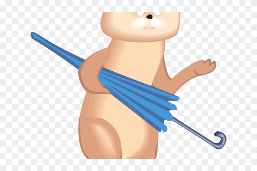 Umbrella Clipart Bear - Illustration #1671083