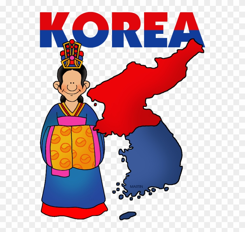 Korea Map - Korea Clipart #1671167