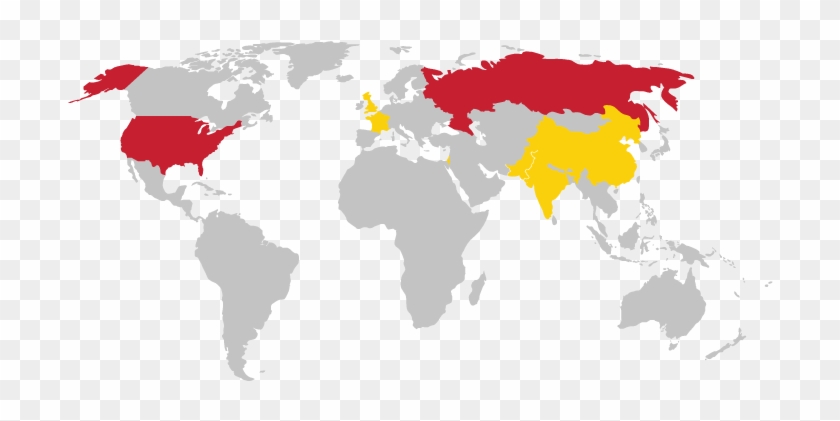 Us Military Bases In Korea Map World Nuclear Weapon - Nice World Map #1671201