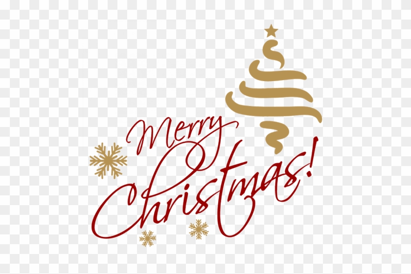 Merry Christmas Text Transparent - Merry Christmas Transparent Png #1671328