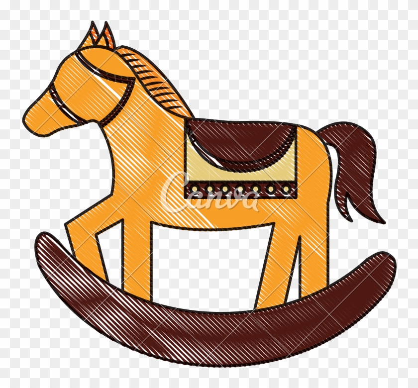 Horse Wooden Toy Baby - Pony #1671373