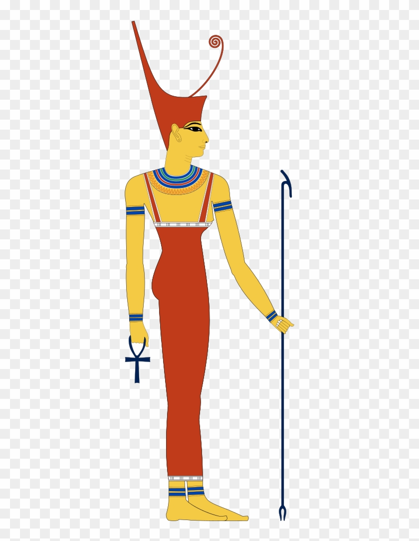 Neith With Red Crown Mirror - Egyptian God Isis #1671469