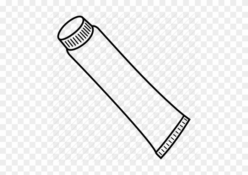 Download Drawing Of Paste Clipart Athletic Shoe Connection - Drawing Of A Toothpaste Tube #1671573