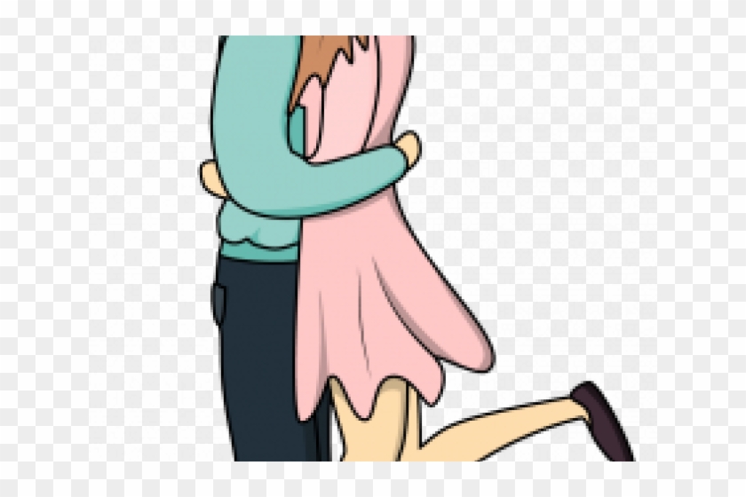 Hug Clipart Couple Hug - Cartoon #1671621