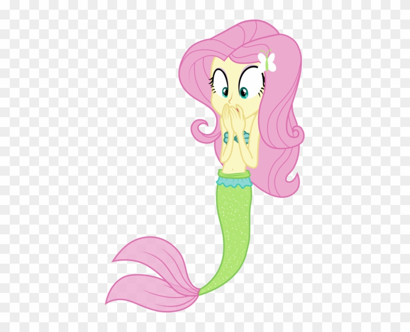 Liggliluff, Belly Button, Equestria Girls, Fluttershy, - My Little Pony Full Mermaid #1671648