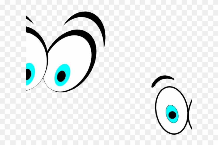 Cartoon Eyes Cliparts - Looking Eyes #1671655