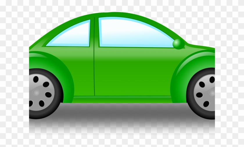 Car Clipart Girl - Green Car Clipart Png #1671657