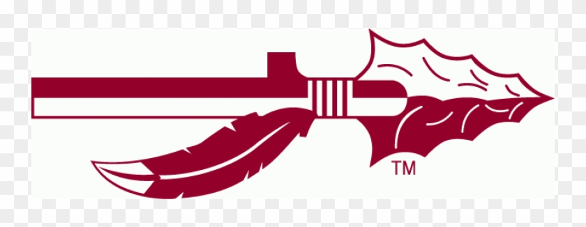 Florida State Seminoles Iron On Stickers And Peel-off - Fear The Spear Logo  - Free Transparent PNG Clipart Images Download
