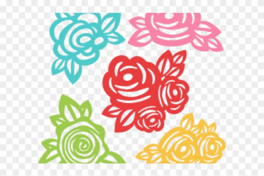 Red Rose Clipart Cricut - Free Flower Svg #1671833