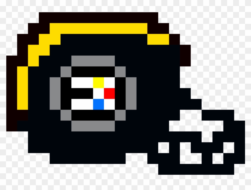 Steelers Helmet - Undertale Napstablook Pixel Art #1671858