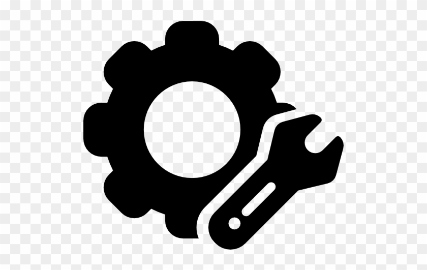 Options Setup Cogwheel Icon Size - Settings Vector Icon #1672055