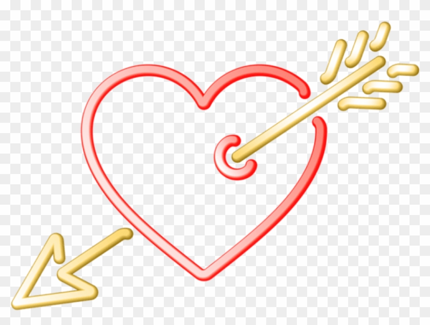 Free Png Heart And Arrow Transparent Png Images Transparent - Hana Kuk #1672328