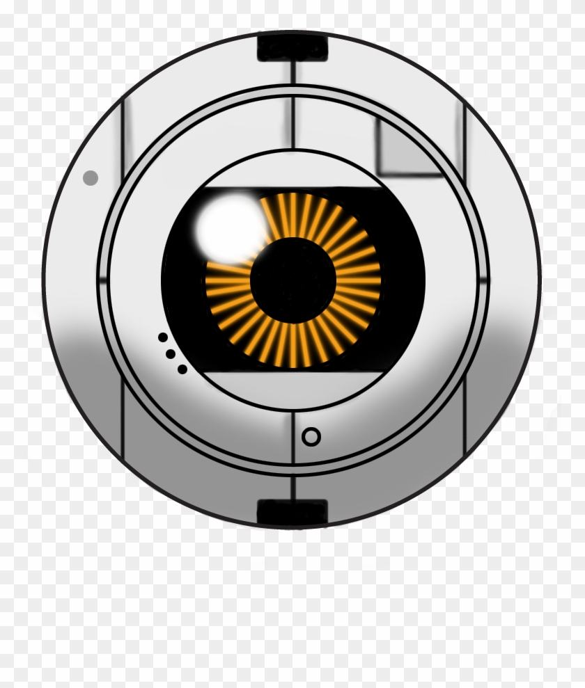 Shutdown Button Clipart Xbox - Portal 2 Space Core Drawing #1672455