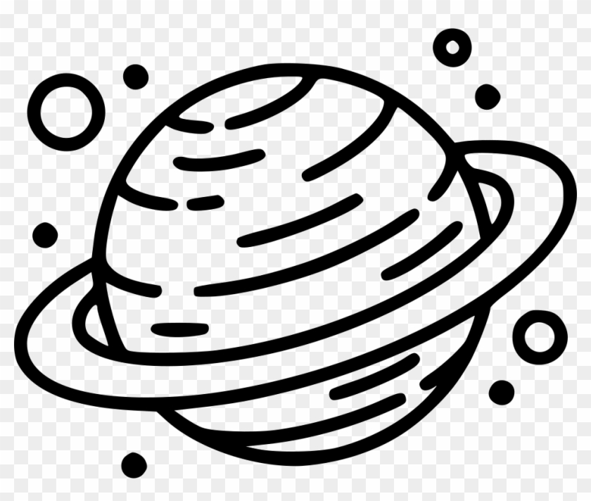 Graphic Stock Collection Of Free Planets And Ink Download - Planets Png Black And White #1672519