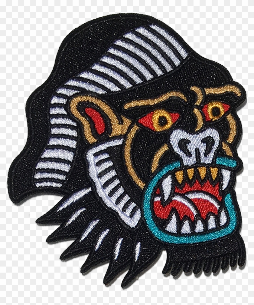 'lindauer Gorilla' Patch Few And Far Collective - Gorilla Patch #1672527