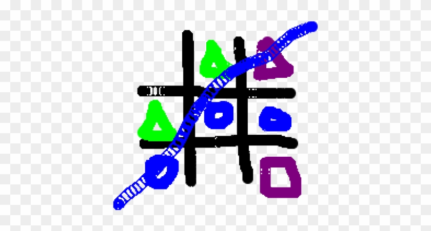 Grid Clipart Tic Tac Toe - Graphic Design #1672619