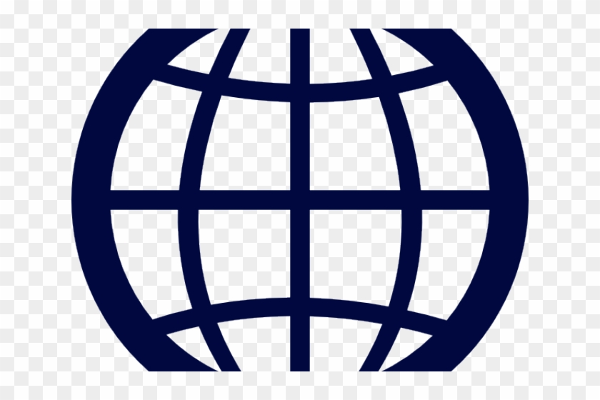 Grid Clipart Big - Globe Global Logo Transparent #1672624